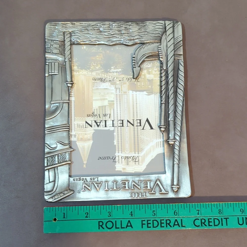 The Venetian Las Vegas Frame Pewter 5x7 Picture Photo Frame Smith Western